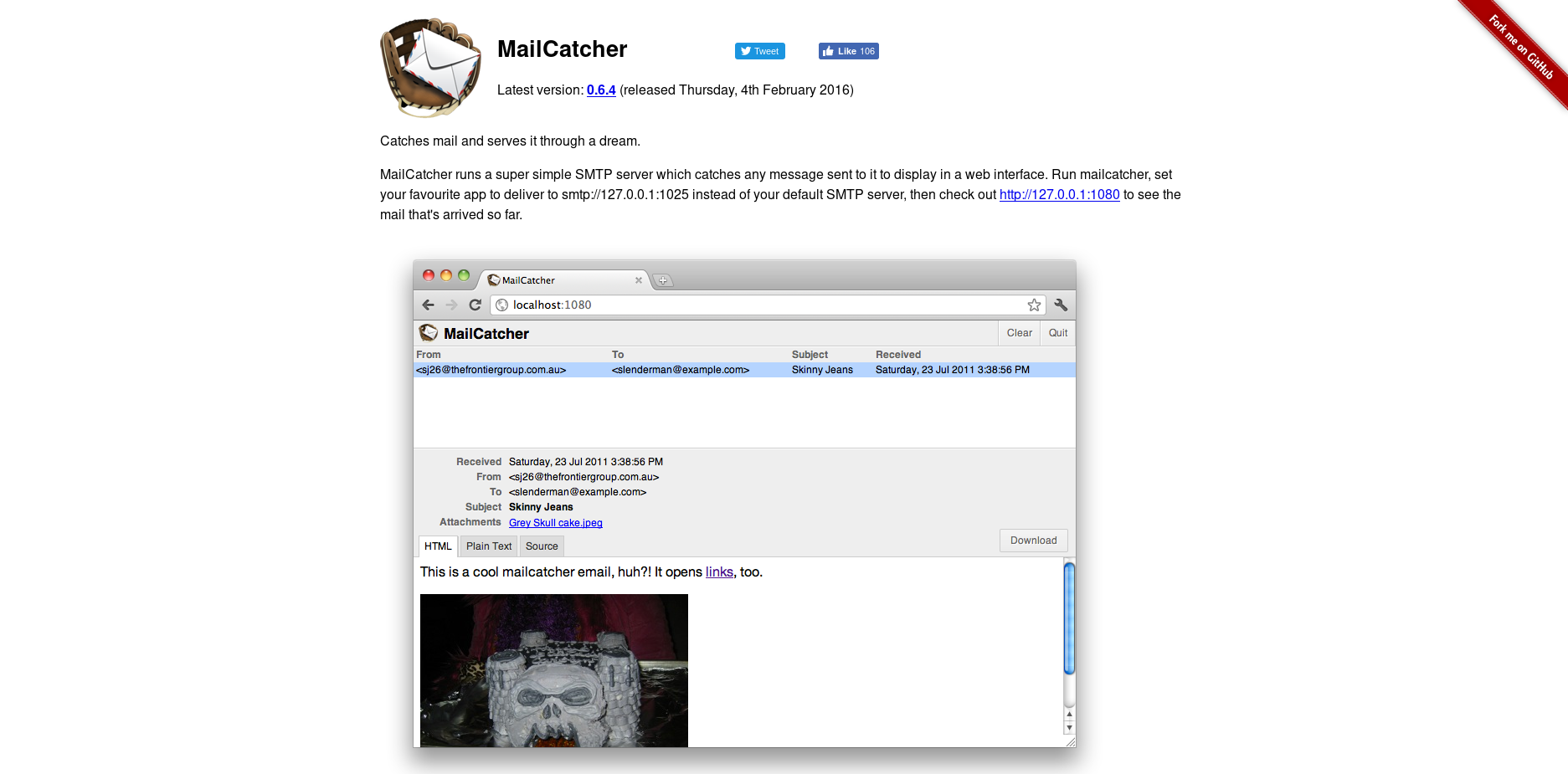 mailcatcher-homepage